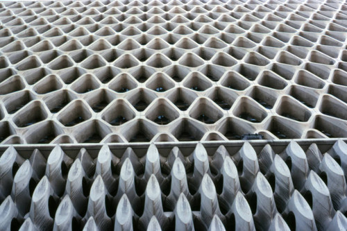 American Cement Building, detail