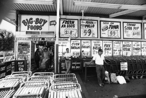 Big-Buy Foods grocery store, Boyle Heights