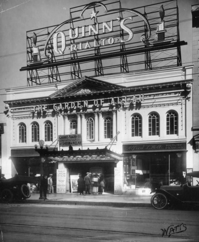 Exterior, Quinn's Rialto