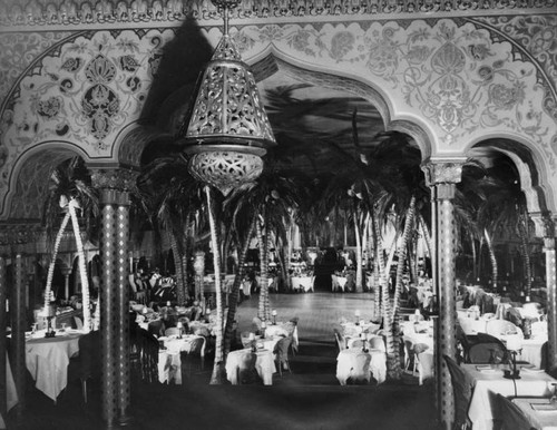 Interior, Cocoanut Grove nightclub