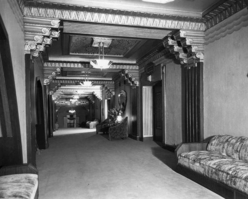 Hallway, Pantages Theatre