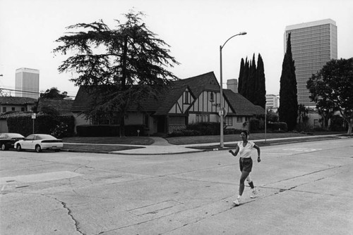 Residential neighborhood, Miracle Mile