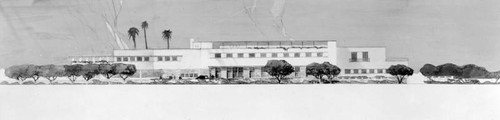 Bullock's Pasadena, a drawing