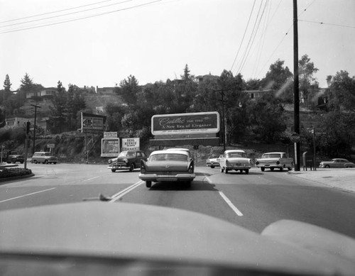 Fletcher Drive at Glendale Boulevard, Silver Lake