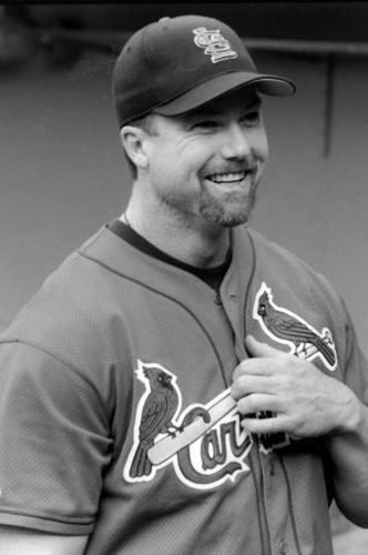 Mark McGwire at Dodger Stadium