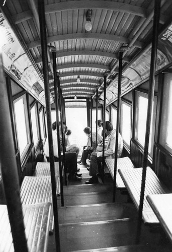 Angels Flight passengers