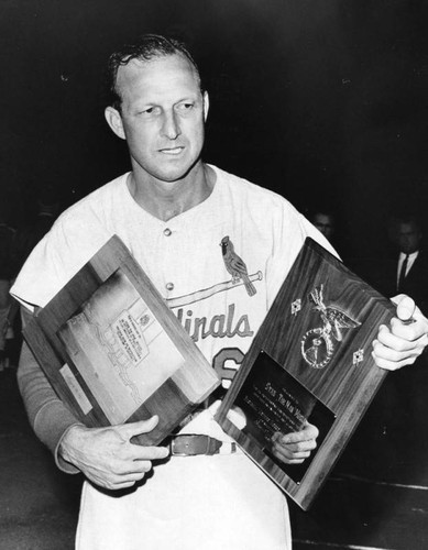 Musial wins awards