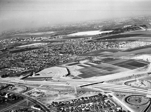 Long Beach Drive-In, Long Beach, looking northwest