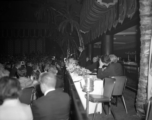 Mr. and Mrs. American Citizen of the Year award at the Cocoanut Grove nightclub