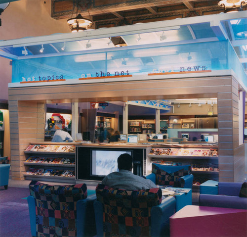 Teen'Scape Department "Living Room", Los Angeles Public Library