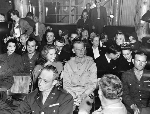 Sgt. Haynes honored at the Hollywood Canteen