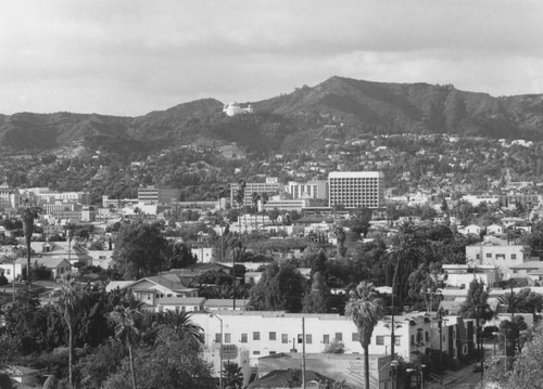 Los Angeles looking northwest