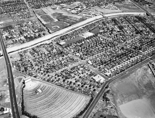 Studio Drive-In, Culver City, looking northwest