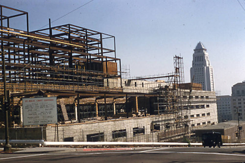 Los Angeles County Courthouse construction