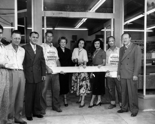 Simmonds Lumber opening