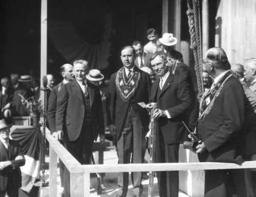 Los Angeles City Hall groundbreaking