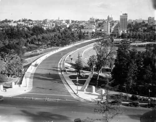 Westlake Park Drive and Wilshire Blvd