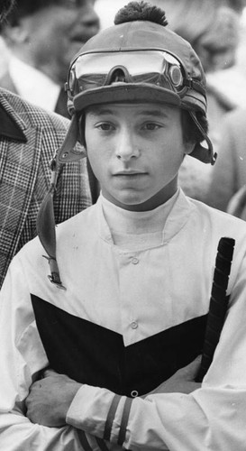 Cauthen after his victory