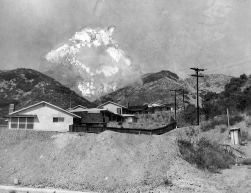 Burbank Hills scorched in blaze