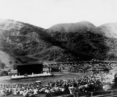 Concert at the Hollywood Bowl