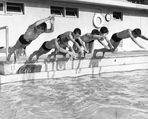 These are seekers after Junior Olympics medal in swimming meet