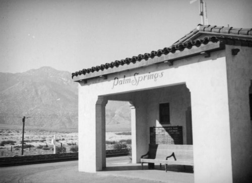 Palm Springs train station