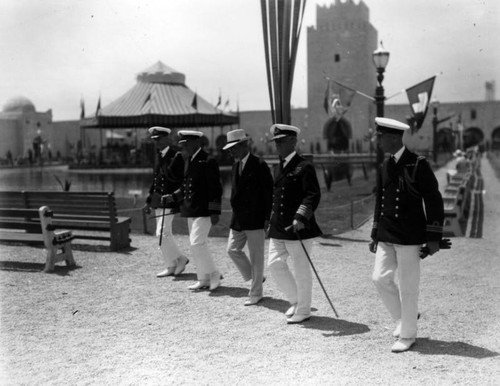 Musicians at 1928 Pacific Southwest Exposition