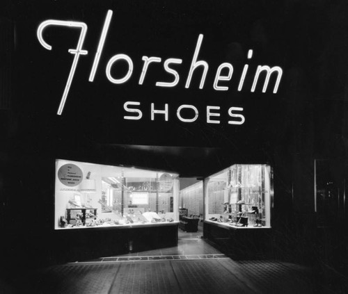 Florsheim shoe stores, interiors and exteriors, view 5