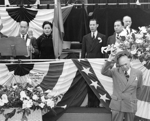 Madame Chiang Kai-Shek to speak