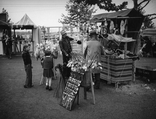 Vendor at Los Angeles County Fair