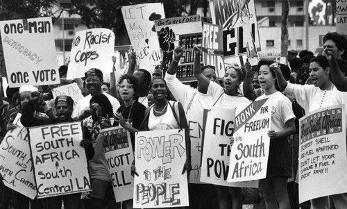 Los Angeles Free South Africa Movement