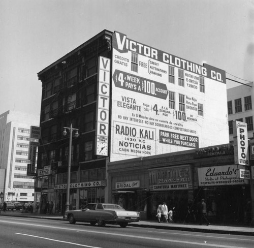 Victor Clothing on Broadway