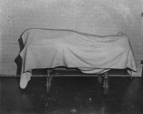 Remains of Bugsy Siegel at morgue