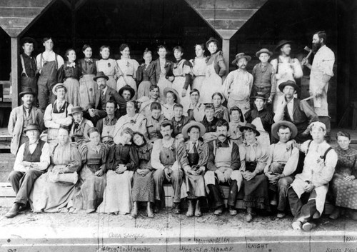 Packing house workers, Santa Paula