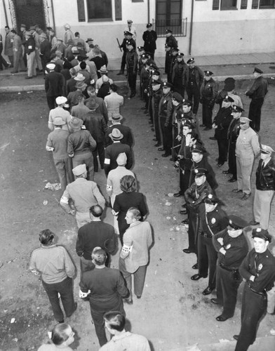 Mass pickets at Paramount Studios