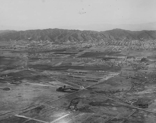 San Vicente and Fairfax, aerial