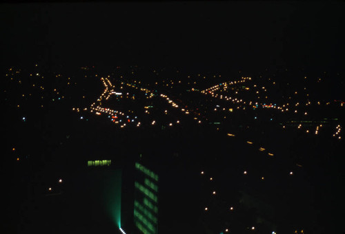 Freeway at night