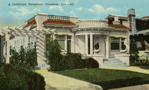 California bungalow, Pasadena