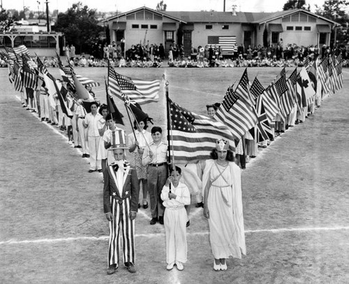 Flag Day, Crescent Heights School