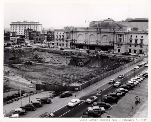 Civic Center Exhibit Hall - February 6, 1957