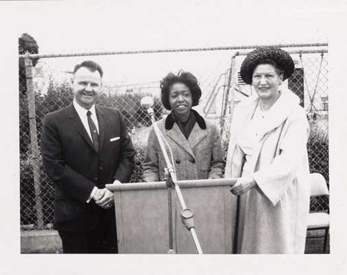 [Groundbreaking Ceremony of the Western Addition Branch Library]