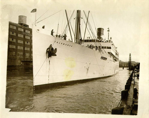 [Talamanca stationed at China Basin]