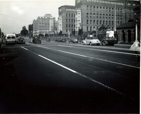 [Potrero Avenue between 22nd and 23rd streets, looking north]