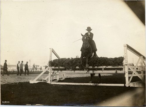 [Society Horse Show at Panama-Pacific International Exposition]