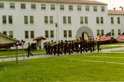 [6th Army Band playing at the Presidio on Activities Day]