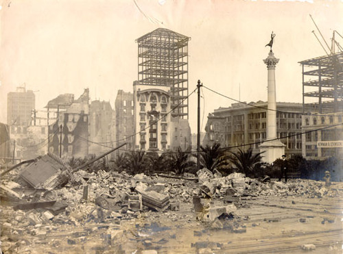 [Union Square Park after the earthquake and fire of April, 1906]