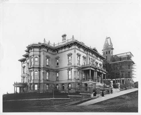 [Leland Stanford mansion, Powell and California streets]