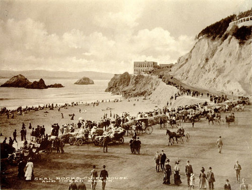 Seal Rocks, Cliff House and Ocean Beach