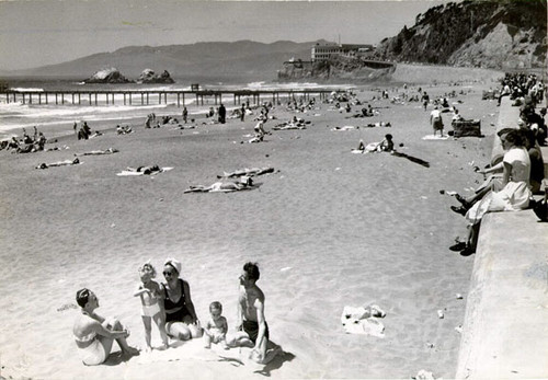 [Hot day at Ocean Beach]