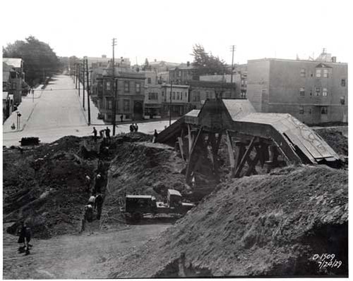 [Construction in Bernal Heights]